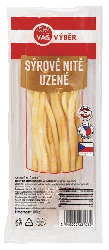 VÁŠ VÝBĚR Sýrové nitě, 100 g