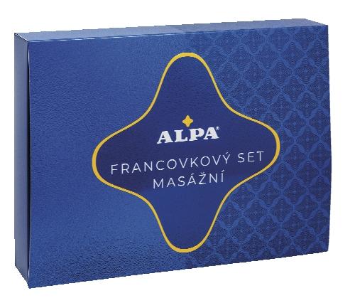 Alpa Francovkový set masážní, 200 ml