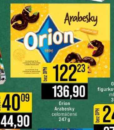 Orion Arabesky celomačene 247 g 
