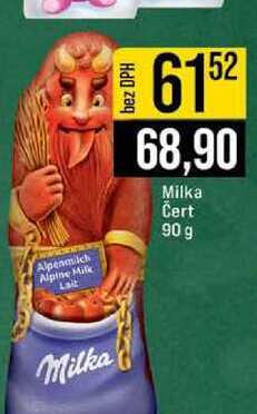 Milka Čert 90 g 