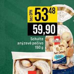 Schulte anýzové pečivo 150 g 