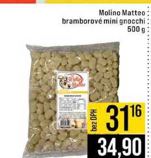 Molino Matteo bramborové mini gnocchi 500 g