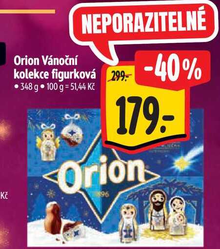  Orion Vánoční kolekce figurková  348 g  