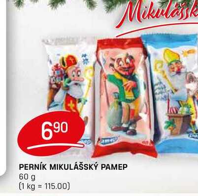 PERNÍK MIKULÁŠSKÝ PAMEP 60 g 