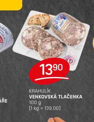 VENKOVSKÁ TLAČENKA 100 g