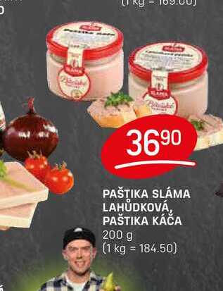PAŠTIKA SLÁMA LAHŮDKOVÁ, PAŠTIKA KÁČA 200 g