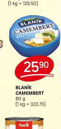 BLANÍK CAMEMBERT 80 g