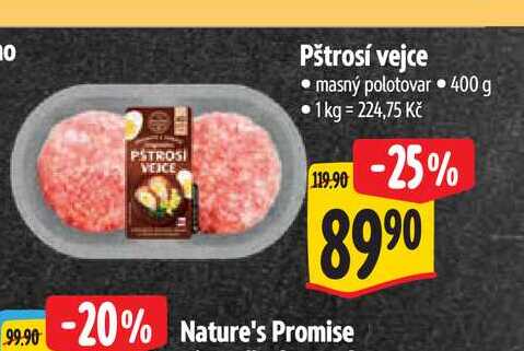   Pštrosí vejce  400 g