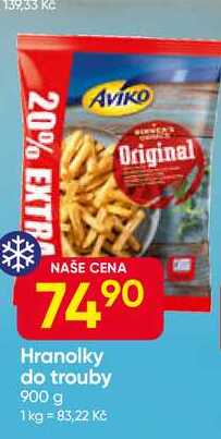 Aviko Hranolky do trouby 900 g 