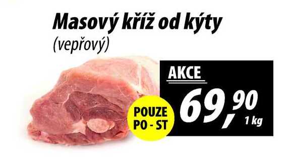 Masový kříž od kýty (vepřový), 1kg