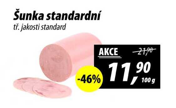 Šunka standardní tř. jakosti standard, 100 g 