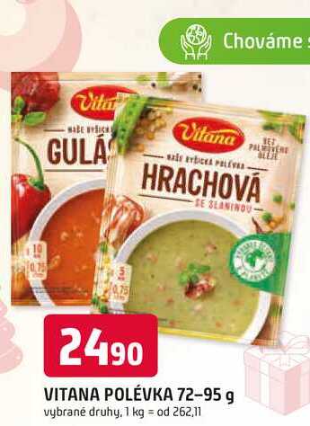 VITANA POLÉVKA 72-95 g