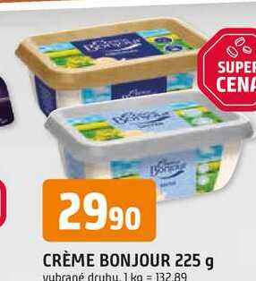 CRÈME BONJOUR 225 g 