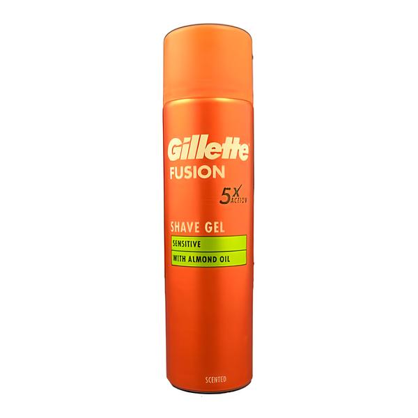 Gillette Fusion5 Sensitive gel na holení