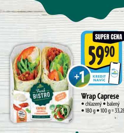  Wrap Caprese  180 g