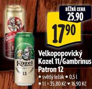 Gambrinus Patron 12, 0,5 l