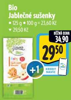 Bio Jablečné sušenky, 125 g