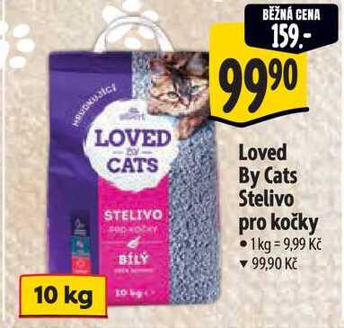 Loved By Cats Stelivo pro kočky, 10 kg