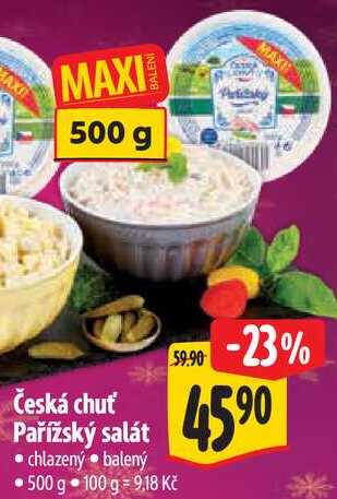 Česká chuť Pařížský salát, 500 g