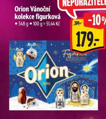 Orion Vánoční kolekce figurková, 348 g