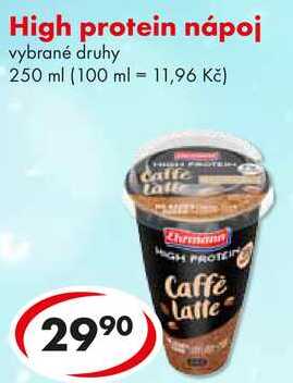 High protein nápoj, 250 ml