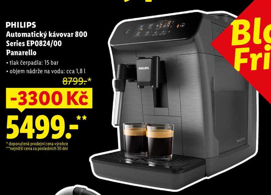 PHILIPS Automatický kávovar 800 Series EP0824/00 Panarello