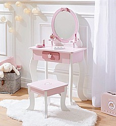 Toaletní stolek Sweet s taburetem