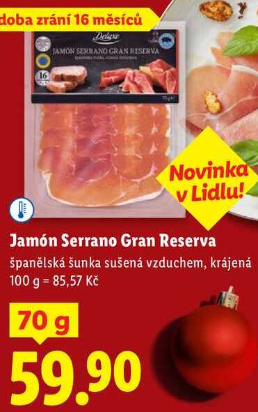 Jamón Serrano Gran Reserva, 70 g
