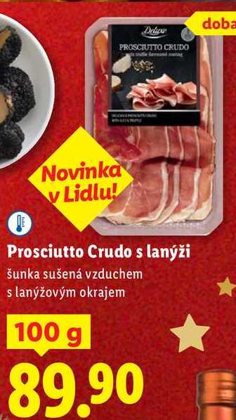 Prosciutto Crudo s lanýži, 100 g