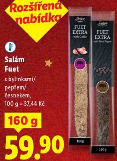 Salám Fuet, 160 g