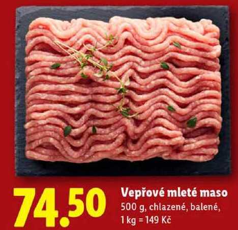 Vepřové mleté maso, 500 g