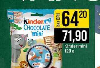 Kinder mini 120 g