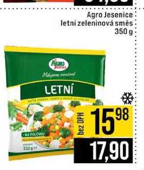 Agro Jesenice letní zeleninová směs 350 g