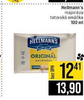 Hellmann's majonéza tatarská omáčka 100 ml