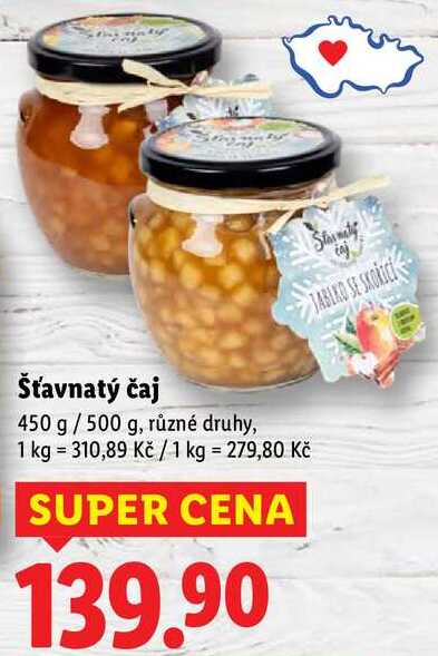 Šťavnatý čaj, 450 g/500 g
