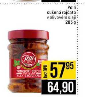 Polli sušená rajčata v olivovém oleji 285 g