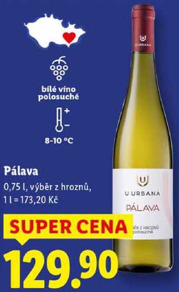 Pálava, 0,75 l