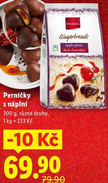 Perníčky s náplní, 300 g