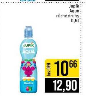 Jupík Aqua různé druhy 0.5l