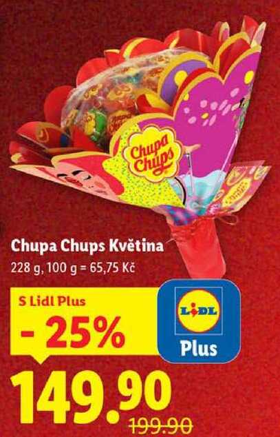 Chupa Chups Květina, 228 g