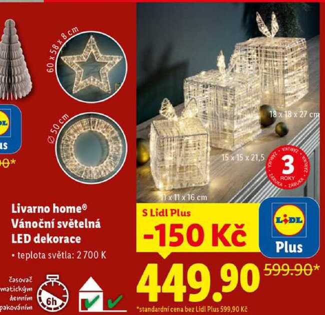 Livarno home Vánoční světelná LED dekorace