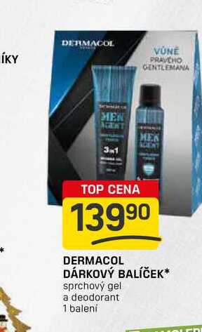 DERMACOL DÁRKOVÝ BALÍČEK sprchový gel a deodorant 1 balení 