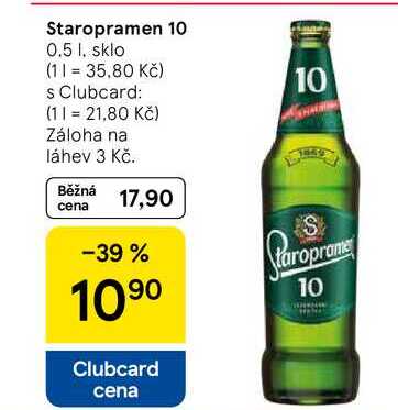Staropramen 10, 0.5 l
