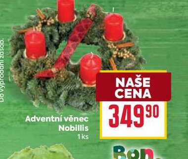 Adventní věnec Nobillis 1ks