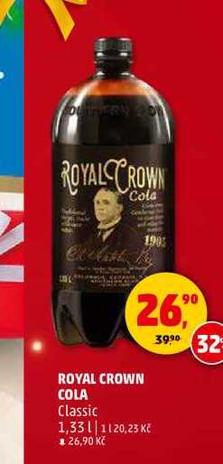 ROYAL CROWN COLA, 1,33 l