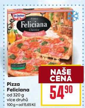 Pizza Feliciana od 320 g