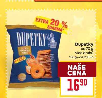 Dupetky od 70 g