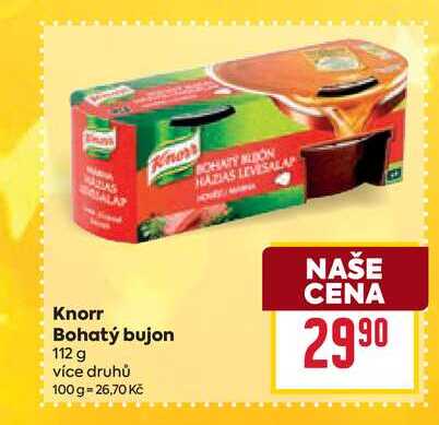 Knorr Bohatý bujon 112 g 