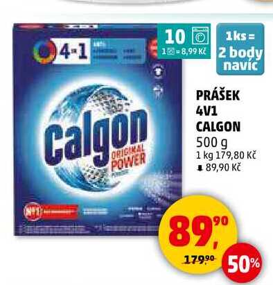 PRÁŠEK 4V1 CALGON, 500 g
