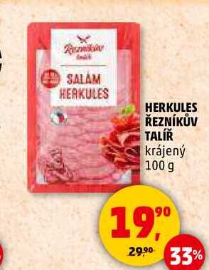 HERKULES ŘEZNÍKŮV TALÍŘ, 100 g